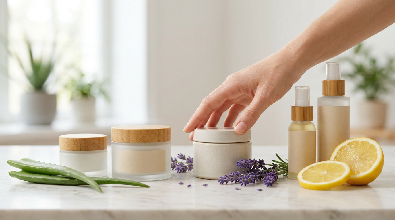 Les cosmétiques naturels pour une peau saine