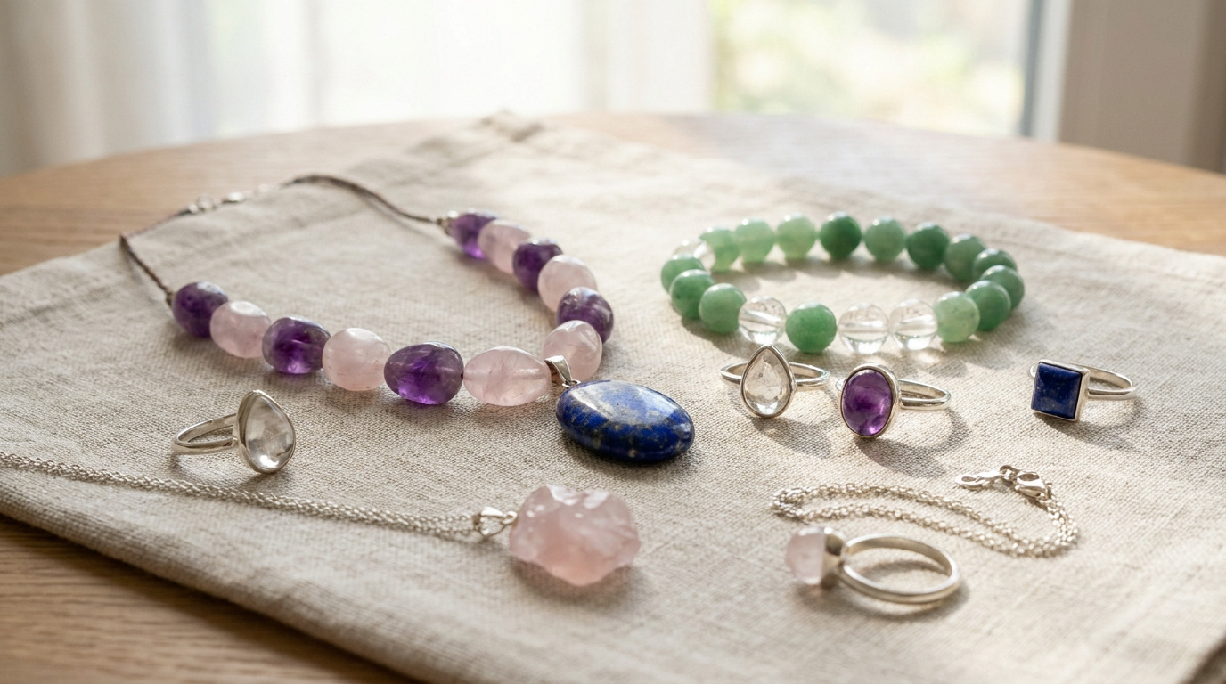 Les bijoux en pierres naturelles et leurs vertus